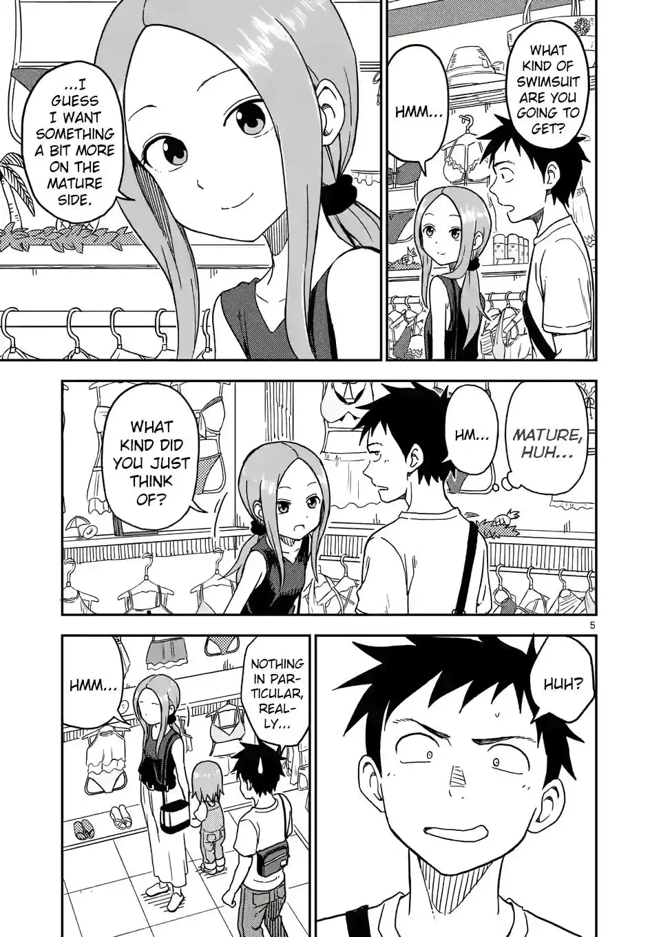 Karakai Jouzu no (Moto) Takagi-san Chapter 96 5